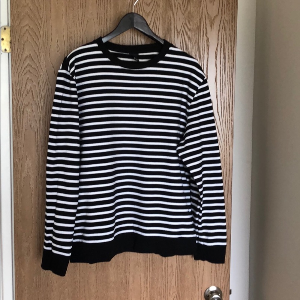Striped Transitional Sweater